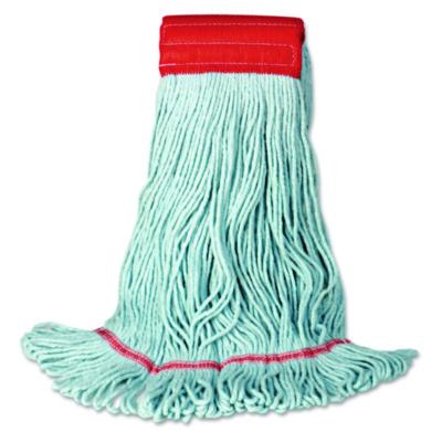 BWK1400MEA EchoMop with Looped-End Wet Head, Cotton/Rayon/Synthetic, Medium, Blue BOARDWALK