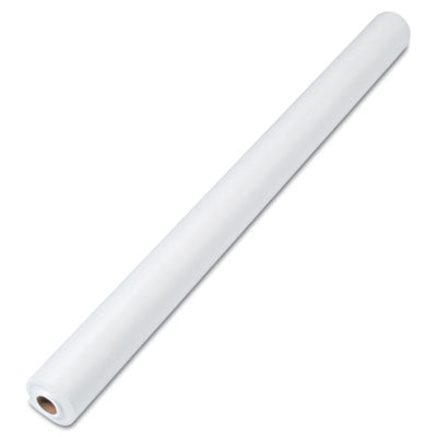 TBLLS4050WH Linen-Soft Non-Woven Polyester Banquet Roll, Cut-To-Fit, 40" X 50 Ft, White