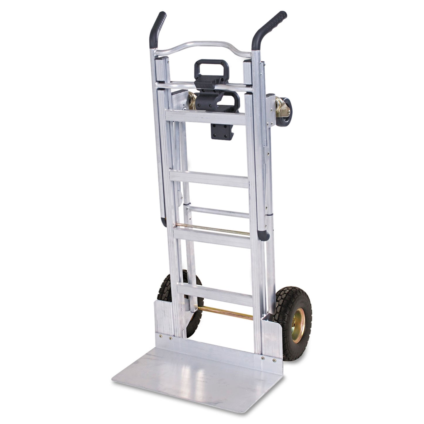 CSC12312ABL1E 3-in-1 Convertible Hand Truck, 800 lb to 1,000 lb Capacity, 21.06 x 21.85 x 48.03, Aluminum