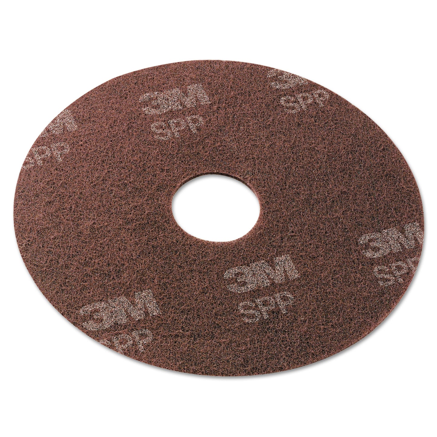 MMMSPP13 Surface Preparation Pad, 13" Diameter, Maroon, 10/carton