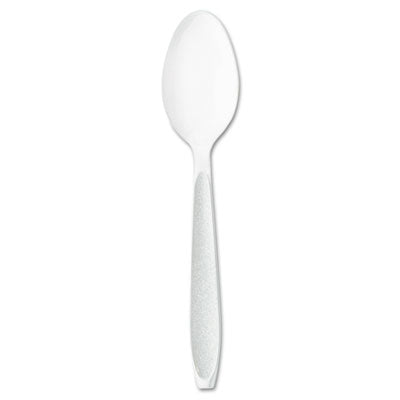 SCCHSWT0007 Impress Heavyweight Full-Length Polystyrene Cutlery, Spoon, Plastic, White, 1,000/Carton DART