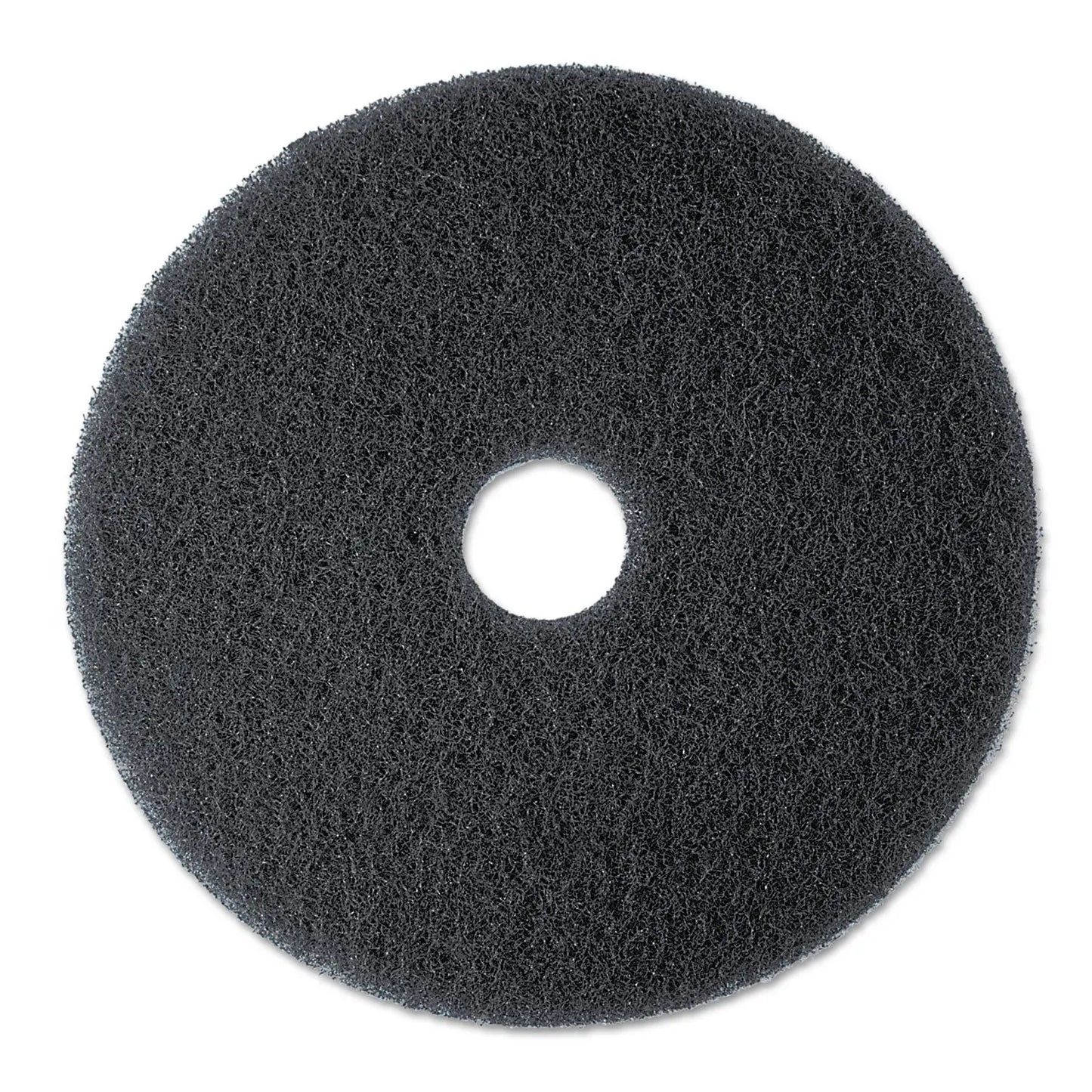 MMM08278 Low-Speed High Productivity Floor Pads 7300, 20In. Diameter, Black, 5/carton MMM