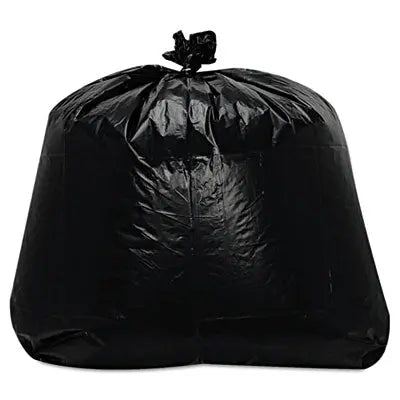 TRNML4347X Low-Density Can Liners, 56 gal, 1.6 mil, 43" x 47", Black, Flat Pack, 100/Carton TRINITY PLASTICS INC.