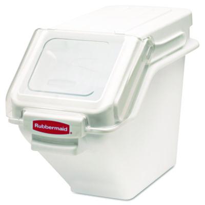 RCP9G57WHI ProSave Shelf Ingredient Bins, 5.4 gal, 11.5 x 23.5 x 16.88, White, Plastic RUBBERMAID COMMERCIAL PROD.