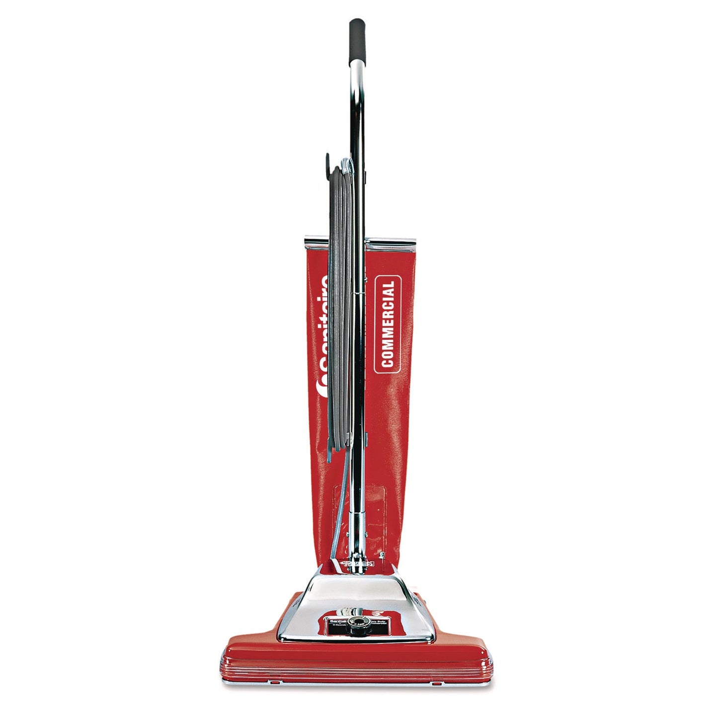 EURSC899H Tradition Upright Vacuum Sc899f, 16" Cleaning Path, Red Sanitaire