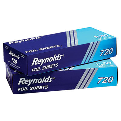 RFP720 Pop-Up Interfolded Aluminum Foil Sheets, 10.75 x 12, 200/Box, 12 Boxes/Carton REYNOLDS FOOD PACKAGING