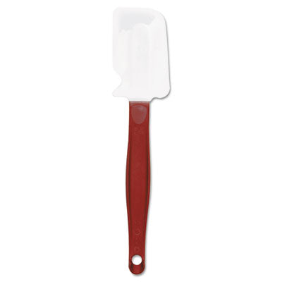 RCP1962RED High-Heat Cook's Scraper, Plastic, 9.5", Red/White RUBBERMAID COMMERCIAL PROD.