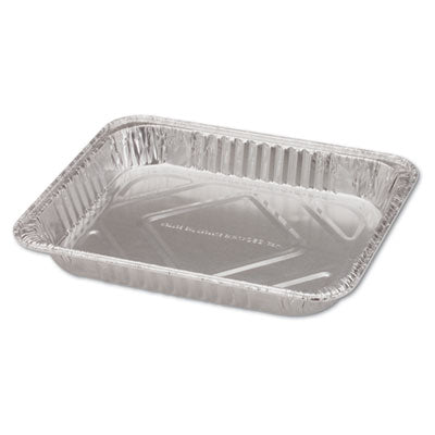 HFA32035 Aluminum Steam Table Pans, Half-Size Shallow, 1.69" Deep, 10.38 x 12.75, 100/Carton HOFFMASTER