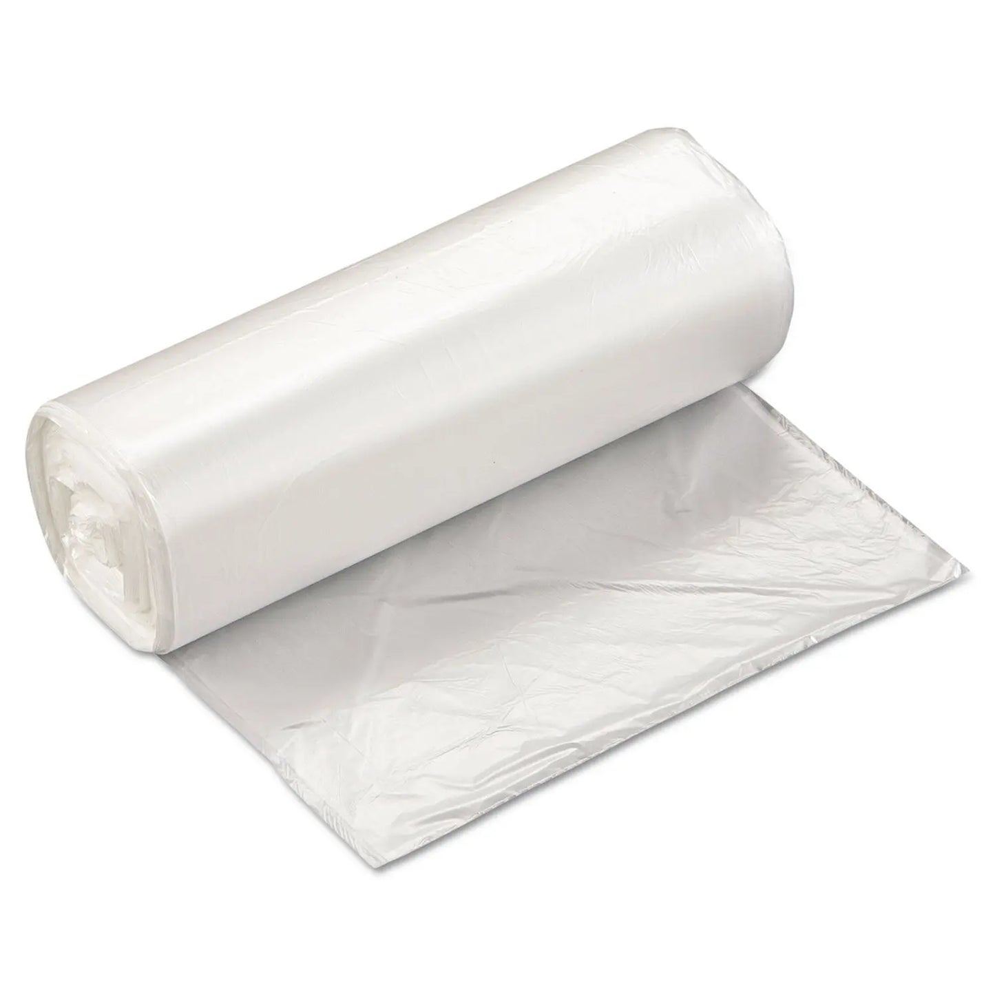 IBSEC2433N High-Density Commercial Can Liners, 16 gal, 5 mic, 24" x 33", Natural, Perforated Roll, 50 Bags/Roll, 20 Rolls/Carton Inteplast Group