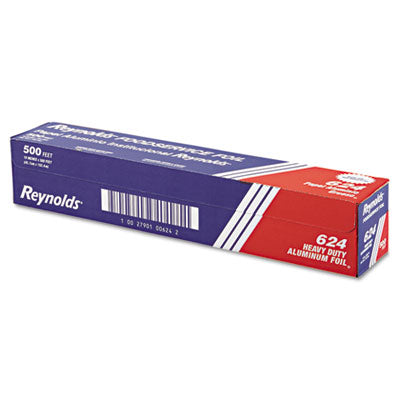 RFP624 Heavy Duty Aluminum Foil Roll, 18" x 500 ft