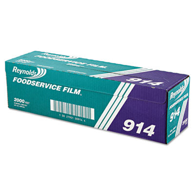 RFP914 PVC Film Roll with Cutter Box, 18" x 2,000 ft REYNOLDS FOOD PACKAGING