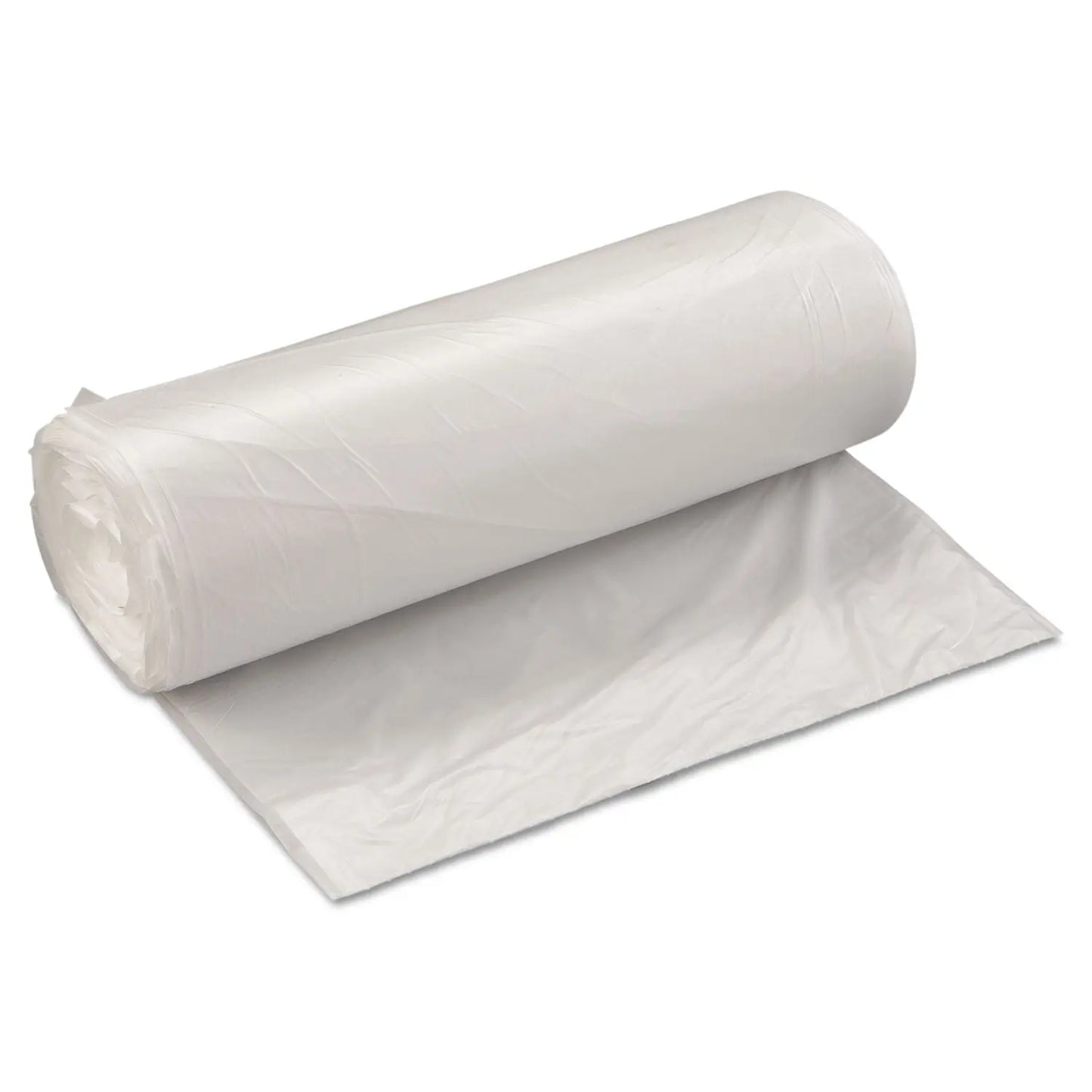 IBSVALH3860N22 High-Density Commercial Can Liner Value Pack, 60 Gal, 19 mic, 38" x 58", Clear, Interleaved Roll, 25 Bags/Roll, 6 Rolls/CT Inteplast Group