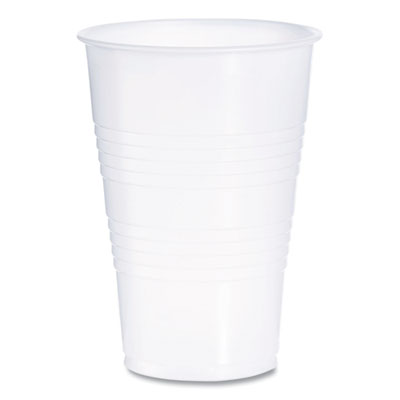 DCCY16T High-Impact Polystyrene Cold Cups, 16 oz, Plastic, Translucent, 50/Sleeve, 20 Sleeves/Carton