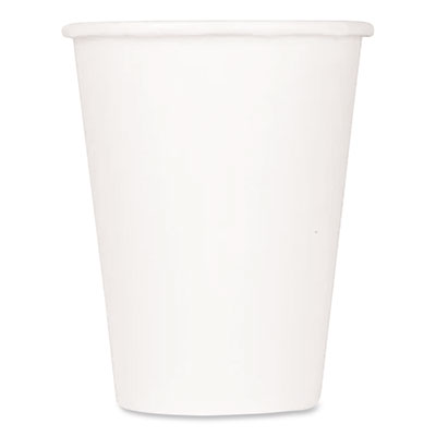 KRTCKCP9W Double Poly Paper Cold Cups, 9 oz, White, 1,000/Carton KARAT BY LOLLICUP