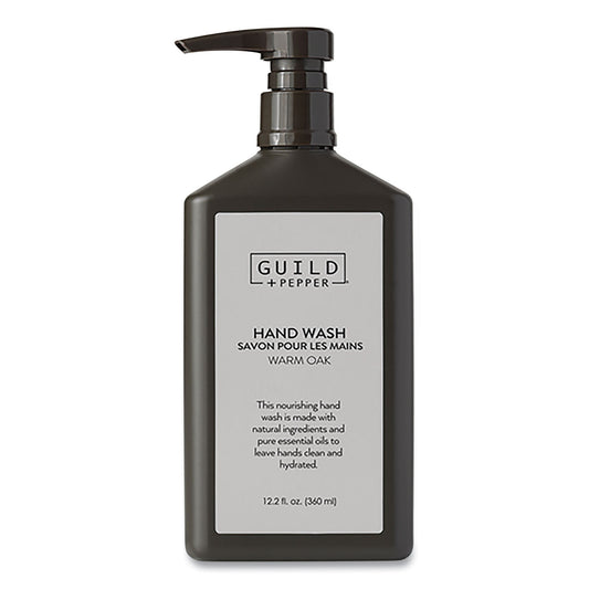 GIS100306 Hand Wash, Warm Oak Scent, 12.2 oz, 12/Carton