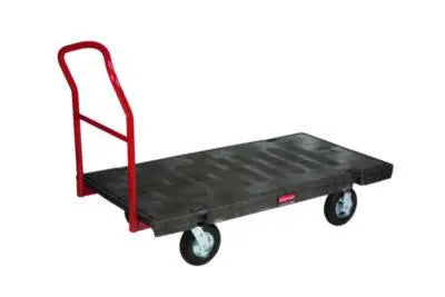 RCP443610BLA Heavy-Duty Platform Truck Cart, 1,200 Lb Capacity, 24 X 48 Platform, Black RUBBERMAID COMMERCIAL PROD.
