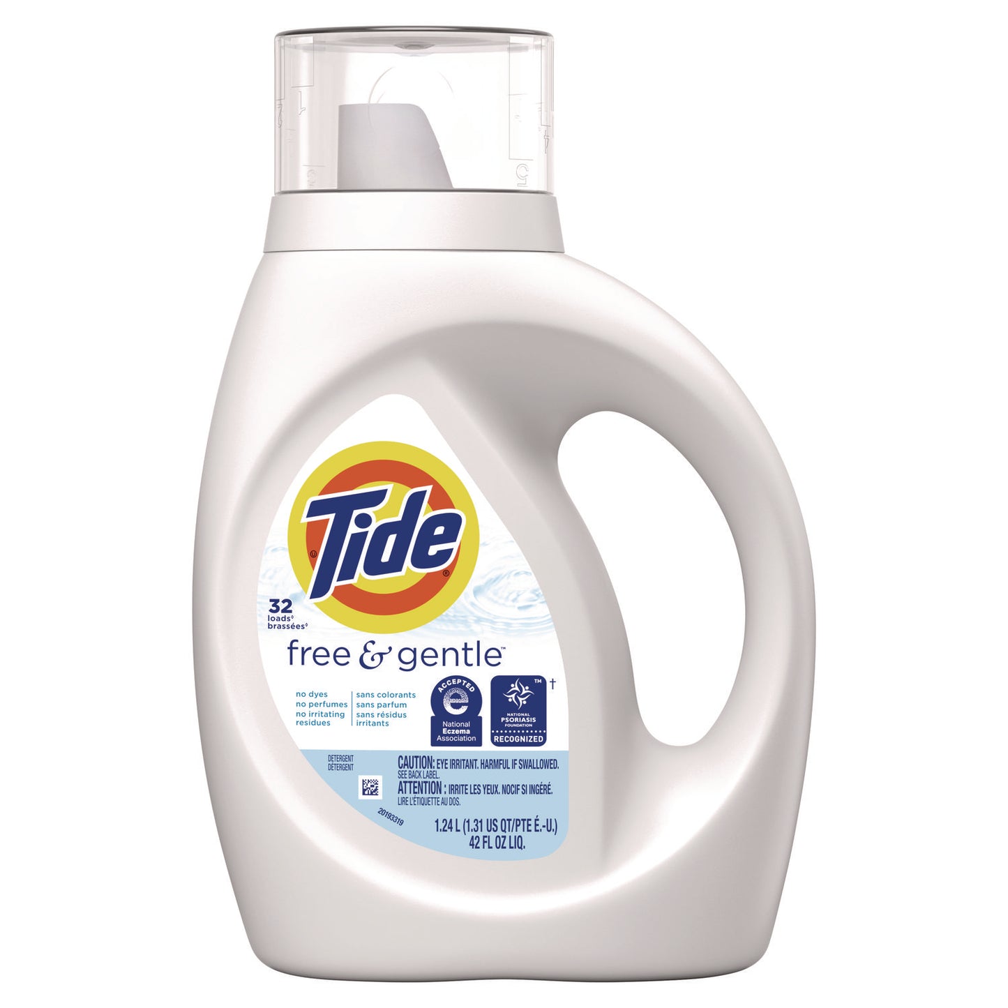 PGC12146 DETERGENT,TIDE,FREE,42OZ