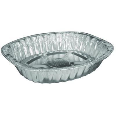 HFA32400100 Giant Rack Roaster Pan, 272 oz, 14.43 x 3.12 x 17.68, Silver, Aluminum, 100/Carton