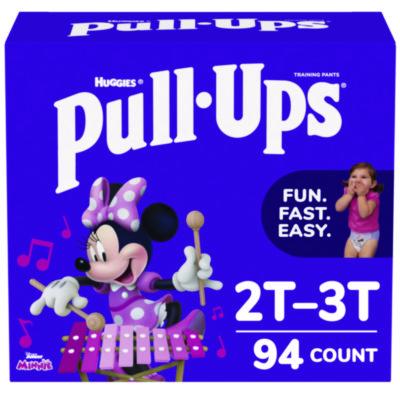 KCM45268 Pull-Ups Learning Designs Potty Training Pants for Girls, 2T-3T, 16 lbs to 34 lbs, 94/Carton KIMBERLY CLARK