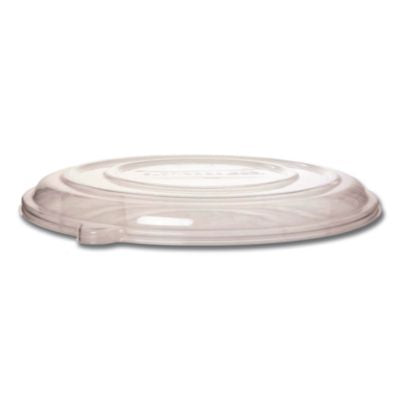ECOEPSCPTR16LID 100% Recycled Content Pizza Tray Lids, 16 x 16 x 0.2, Clear, Plastic, 50/Carton