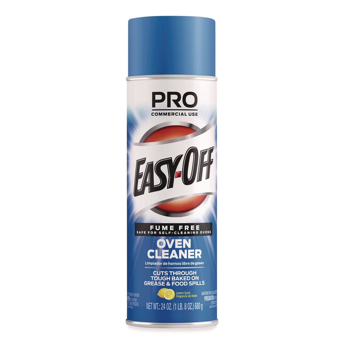 RAC85260EA Fume-Free Max Oven Cleaner, Foam, Lemon, 24 oz Aerosol Spray Professional EASY-OFF