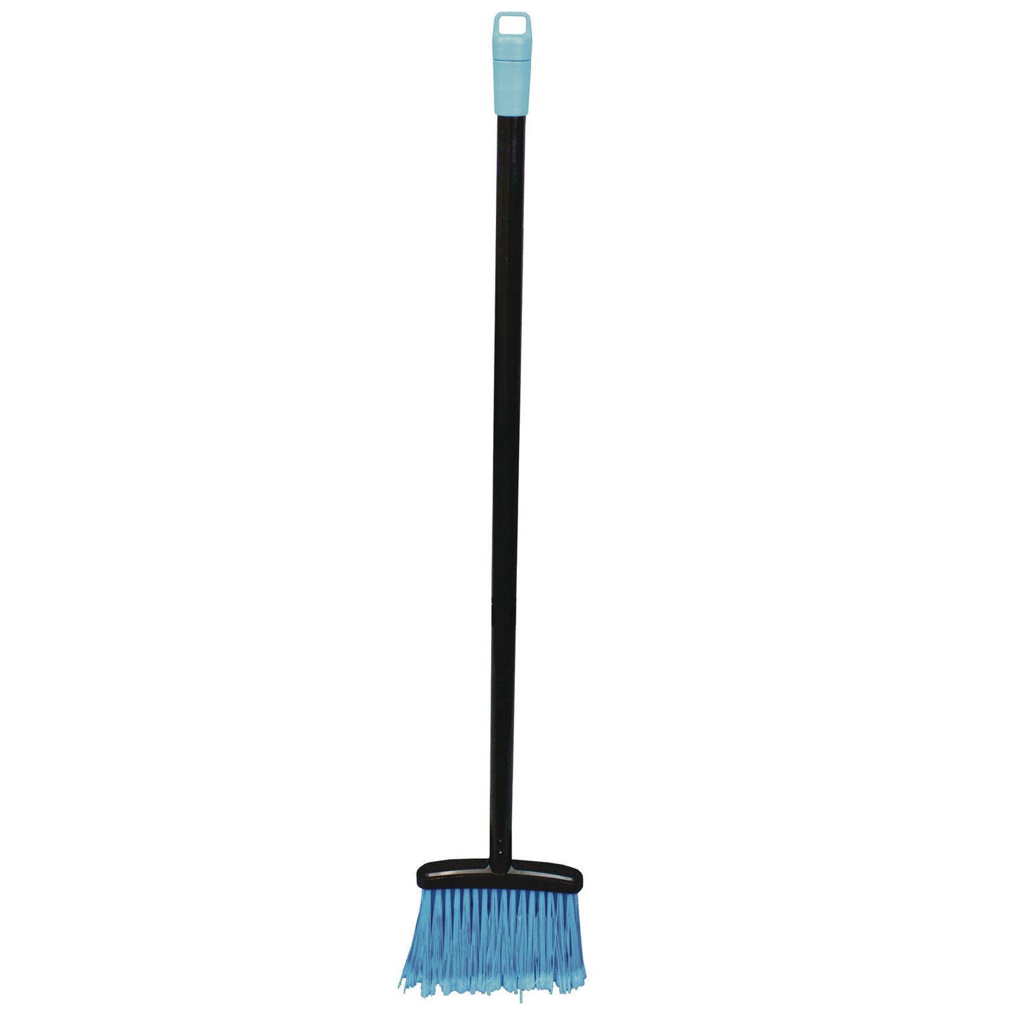 IMPT001501 Lobby Dust Pan Broom, 36.86", Black/Blue, 12/Carton