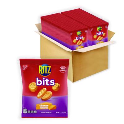 RTZ06834 Ritz Bits, Cheese, 1.5 Oz Packs, 60/carton NABISCO FOOD GROUP