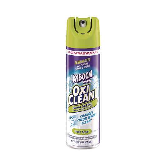 CDC5703700071EA Foamtastic Bathroom Cleaner, Fresh Scent, 19 Oz Spray Can