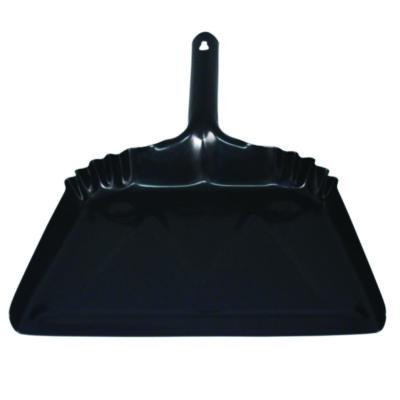 IMP4212 Heavy-Duty Metal Dust Pan, 12 X 14, 20-Gauge Steel, Black IMPACT PRODUCTS, LLC
