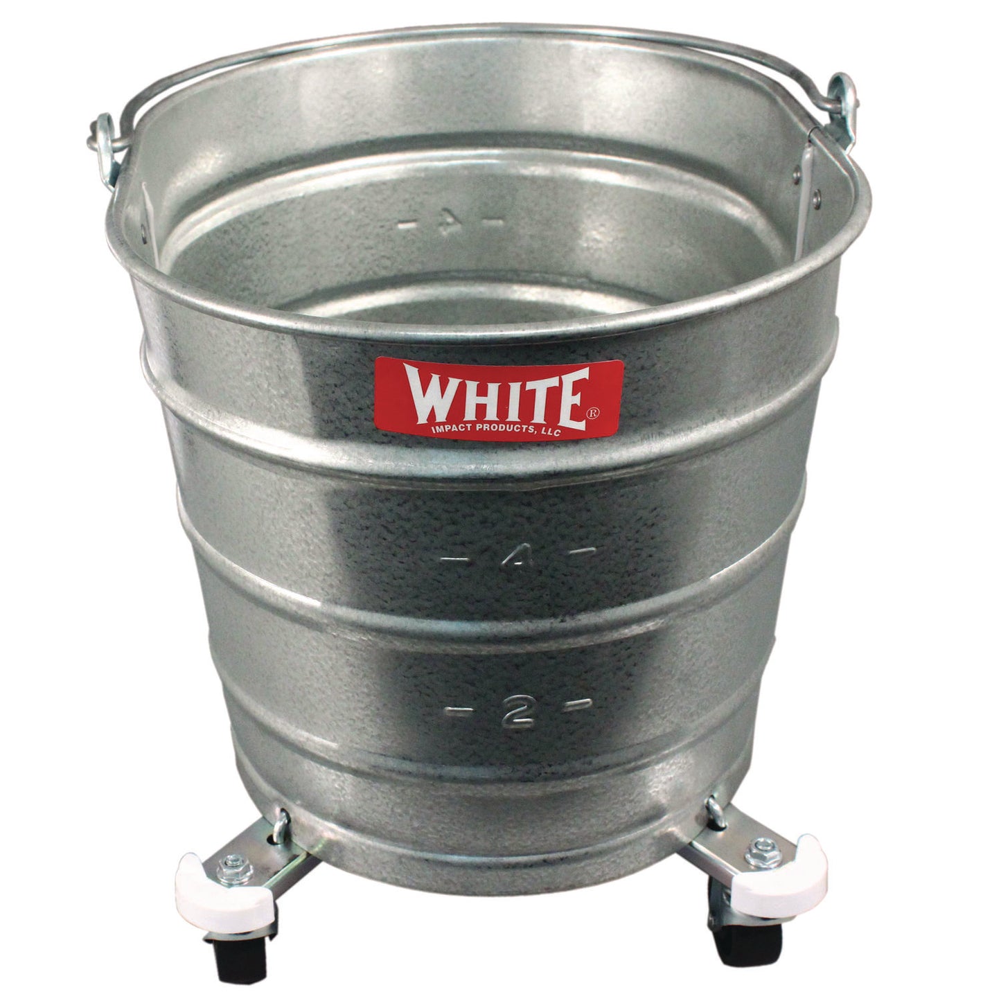 IMP260 Metal Mop Bucket, 26 Qt, Steel