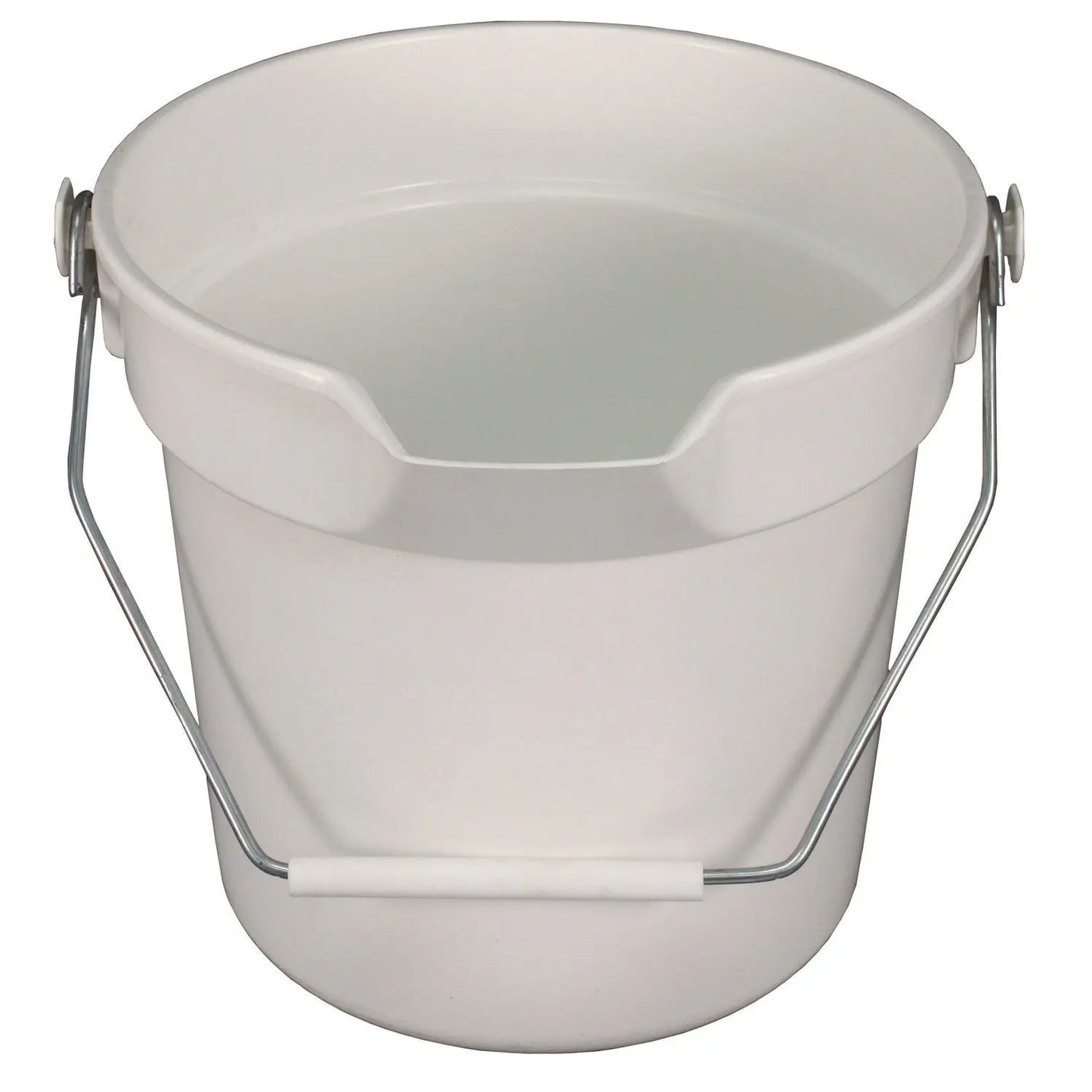 IMP5510 Deluxe Heavy-Duty Bucket, 10 qt, Polypropylene, Gray, 10.63" dia Impact