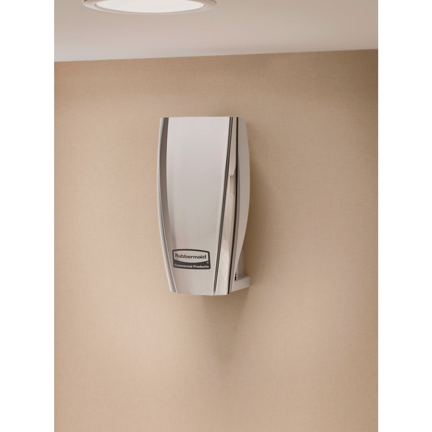 RCP1793548 TC TCell Odor Control Dispenser, 2.9" x 2.75" x 5.9", Chrome RUBBERMAID COMMERCIAL PROD.