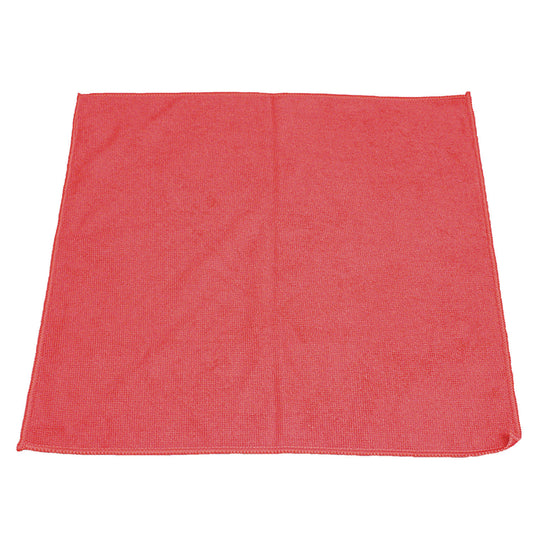 IMPLFK451 Lightweight Microfiber Cloths, 16 X 16, Red, 240/carton
