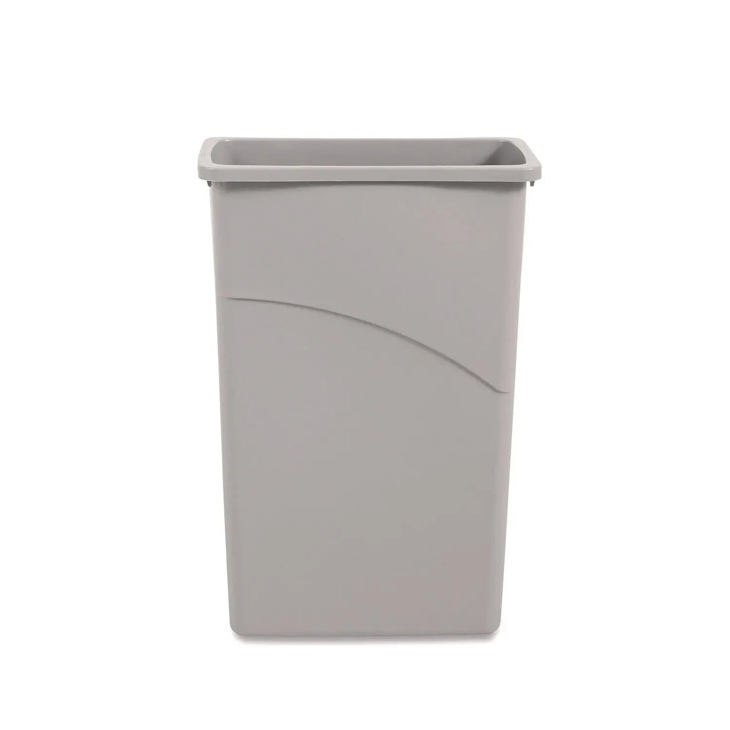 BWK23GLSJGRA Slim Waste Container, 23 gal, Plastic, Gray Boardwalk