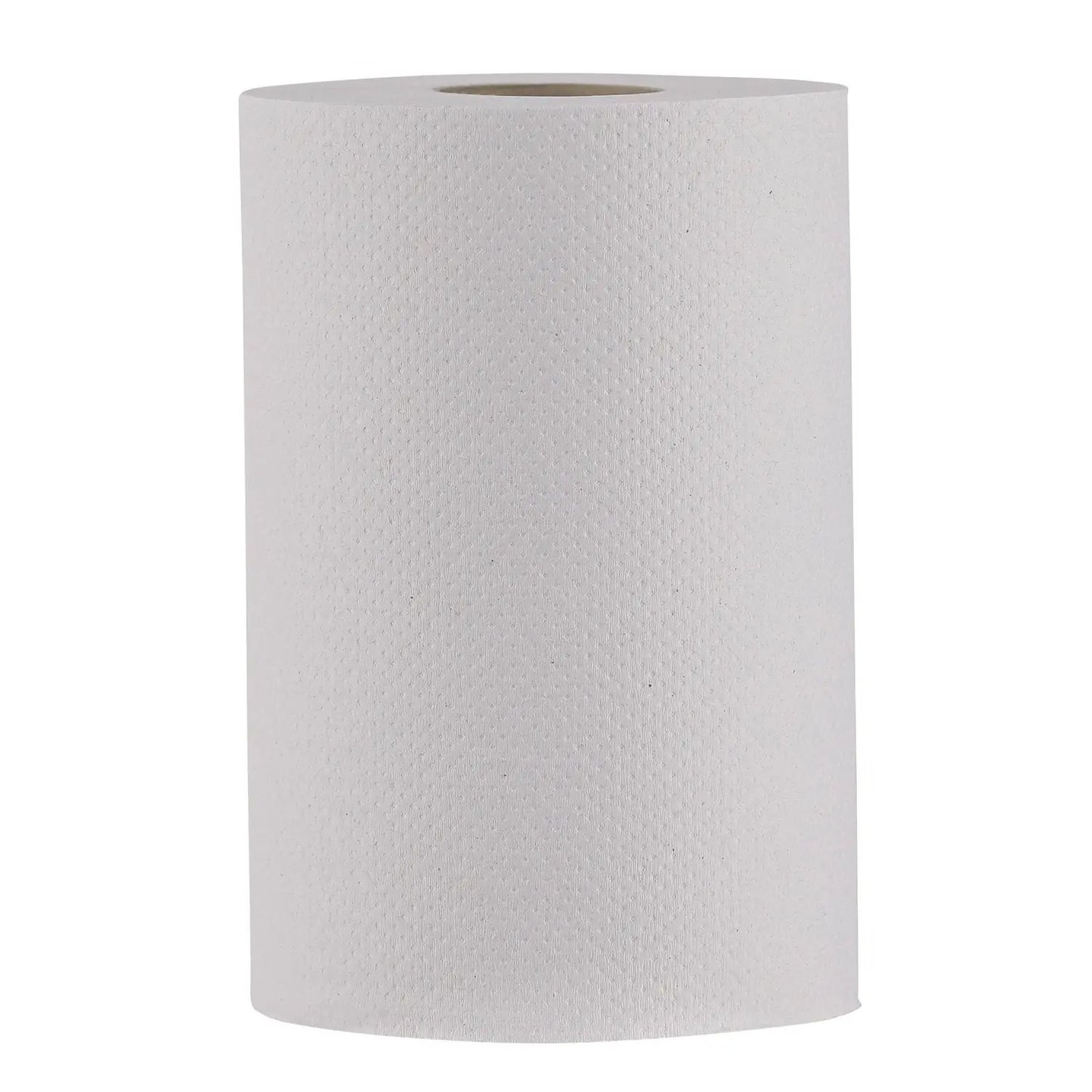 BWK6250 Hardwound Paper Towels, Nonperforated, 1-Ply, 8" x 350 ft, White, 12 Rolls/Carton Boardwalk