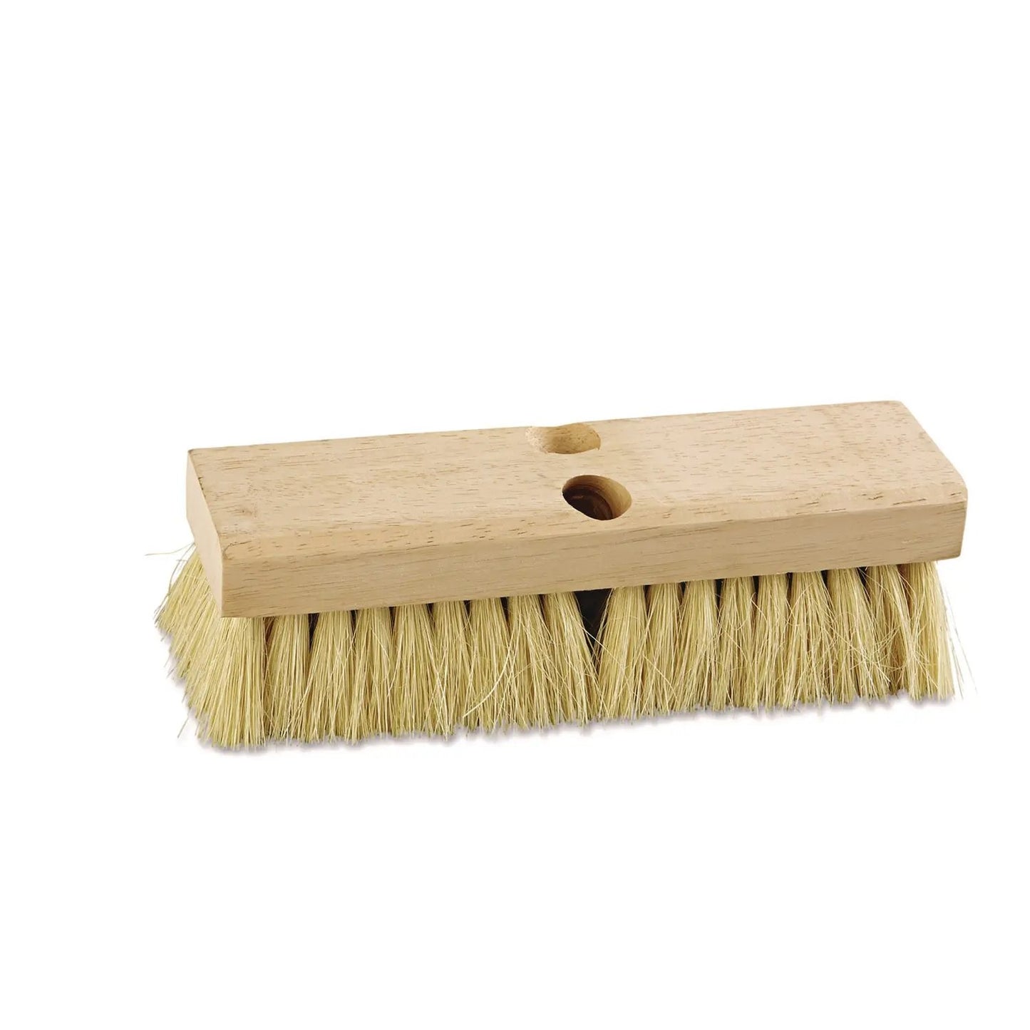 BWK3210 Deck Brush Head, 2" White Tampico Bristles, 10" Brush Boardwalk