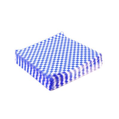 PDHWG01014 Grease-Resistant Food Wrap, 12 x 12, Blue Check, 5,000/Carton PATERSON PAPER