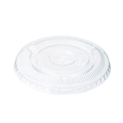 DXECL912PET Cold Drink Cup Lids, Fits 9 oz to 12 oz Cold Cups, Plastic, Clear, 100/Sleeve, 10 Sleeves/Carton