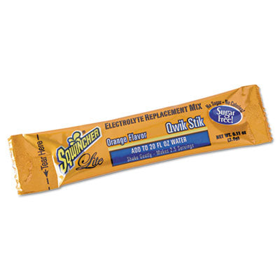 SQW060100OR Sugar-Free Qwik Stik Energy Drink Mix, Orange, 1.26 oz Packet, 50/Pack SQWINCHER CORP