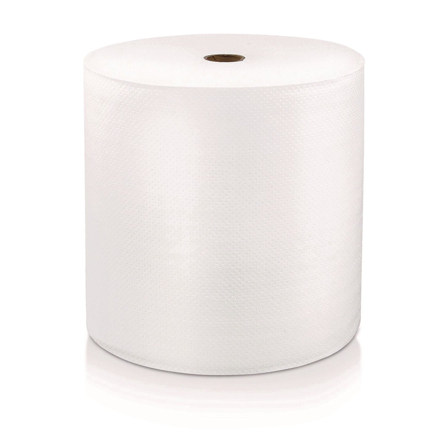 SOL46901 Hard Wound Roll Towel, 1-Ply, 8" x 1,000 ft, White, 6 Rolls/Carton LoCor