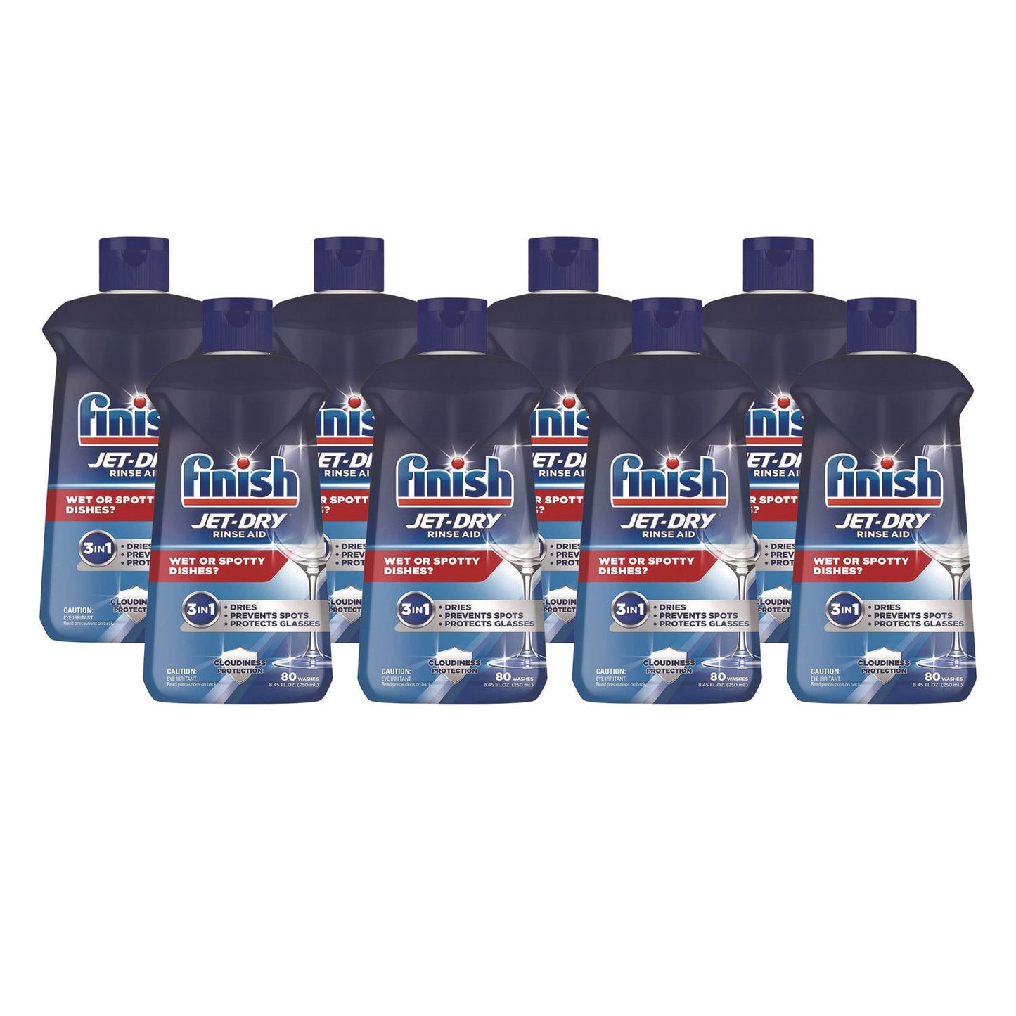 RAC75713CT Jet-Dry Rinse Agent, 8.45 Oz Bottle, 8/carton FINISH