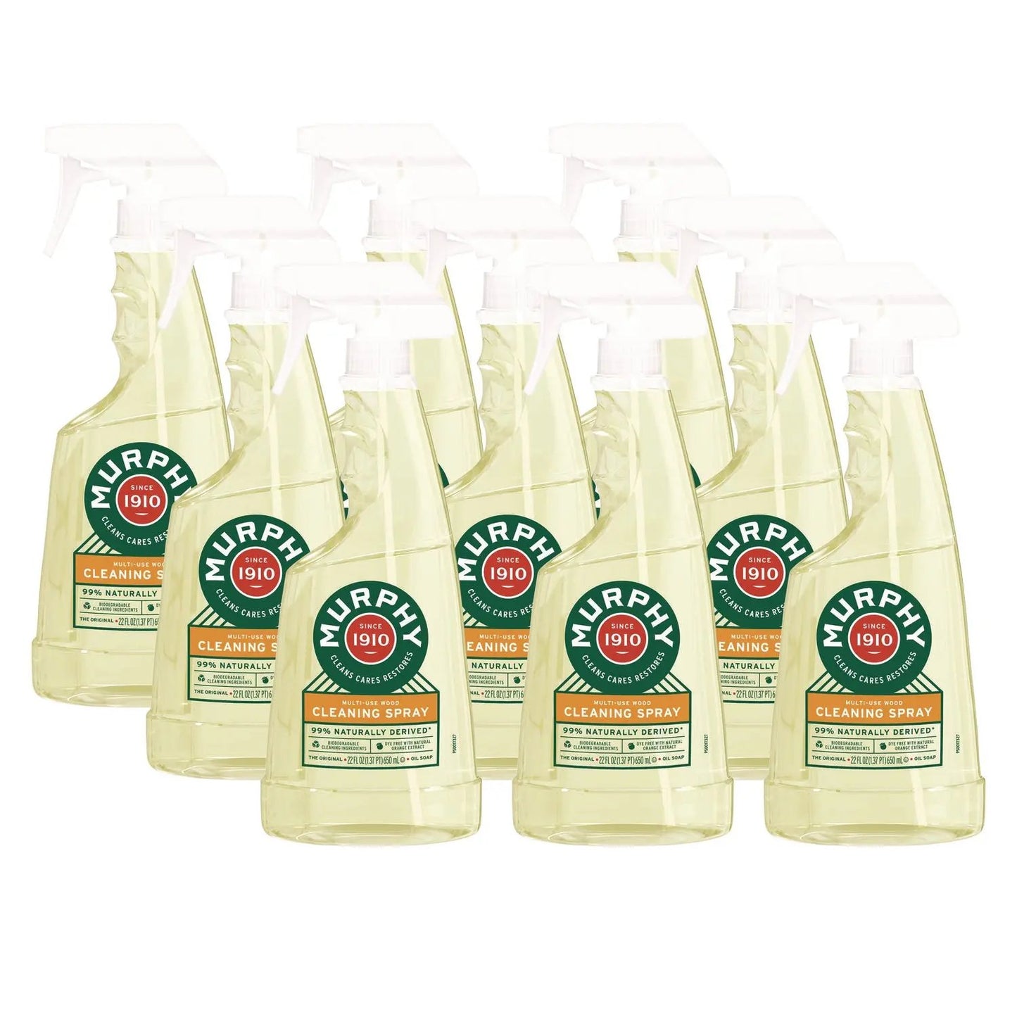CPC01031 Spray Formula, All-Purpose, Orange, 22 Oz Spray Bottle, 9/carton Murphy Oil Soap