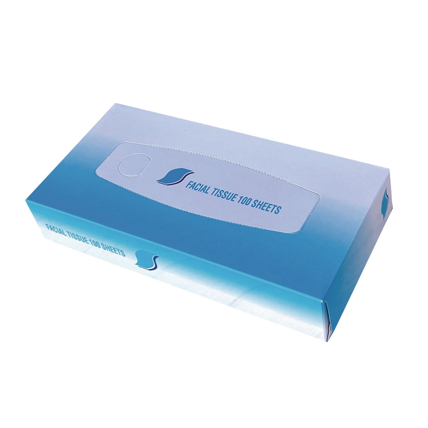 GEN6501 Facial Tissue, Flat Box, 2-Ply, White, 100 Sheets/Box, 30 Boxes/Carton