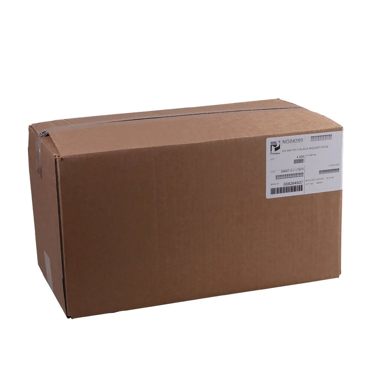 PDHNG04260 Beverage Napkins, 1-Ply, 9 x 9, Black, 4,000/Carton Paterson