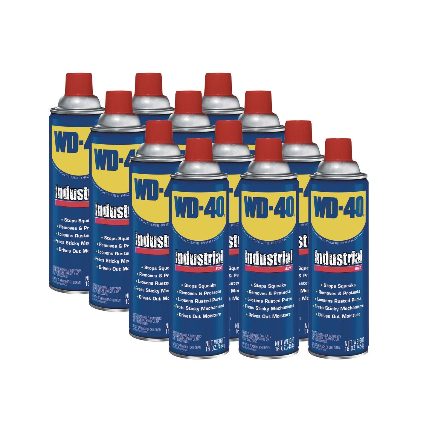 WDF490088CT Heavy-Duty Lubricant, 16 Oz Aerosol, 12/carton WD-40