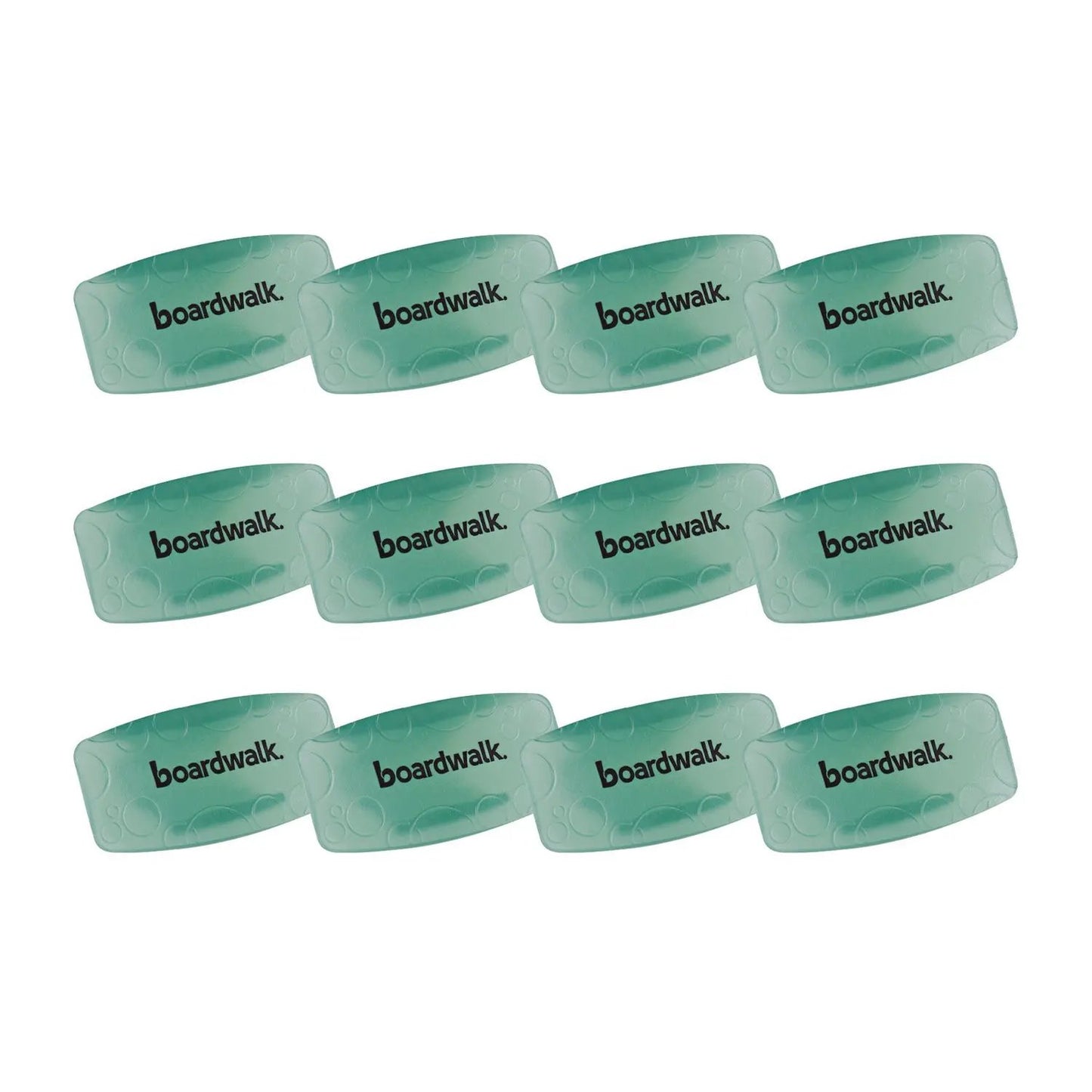 BWKCLIPCME Toilet Bowl Clip, Cucumber Melon Scent, Green, 12/Box Boardwalk