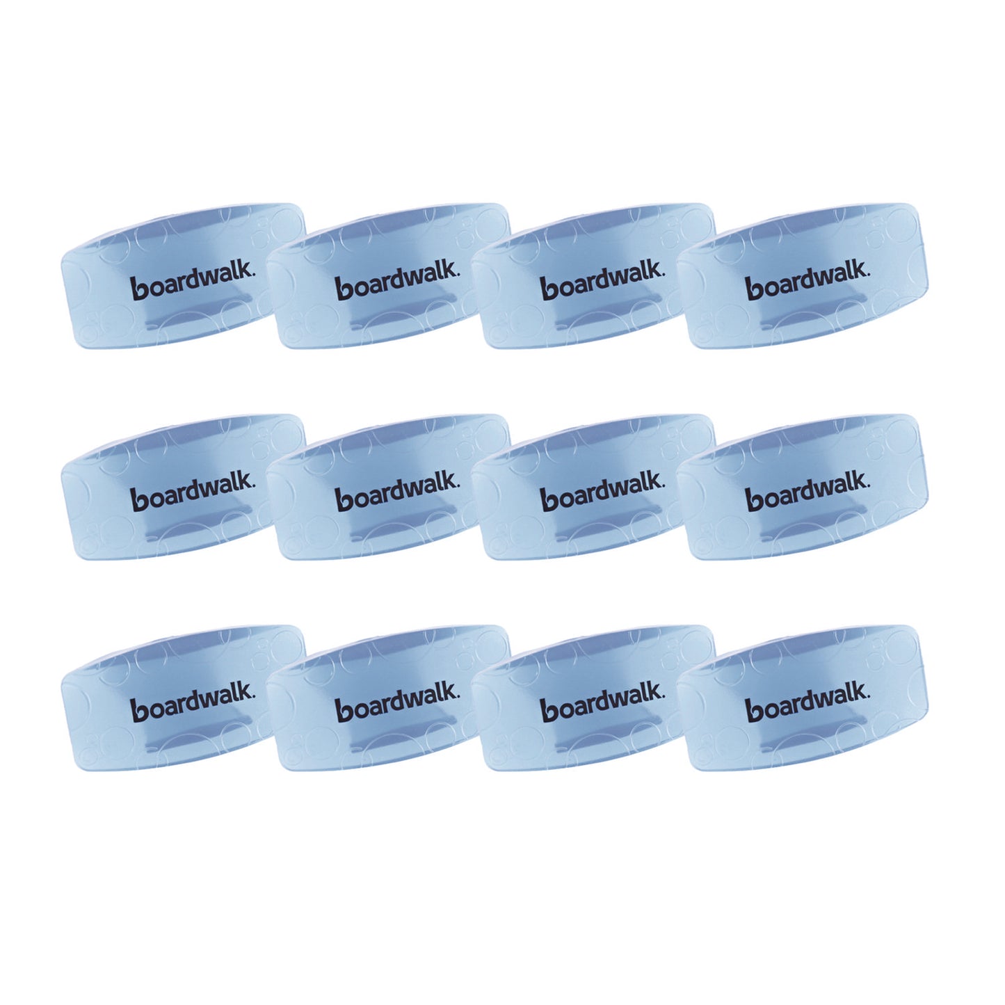 BWKCLIPCBL Toilet Bowl Clip, Cotton Blossom Scent, Blue, 12/Box