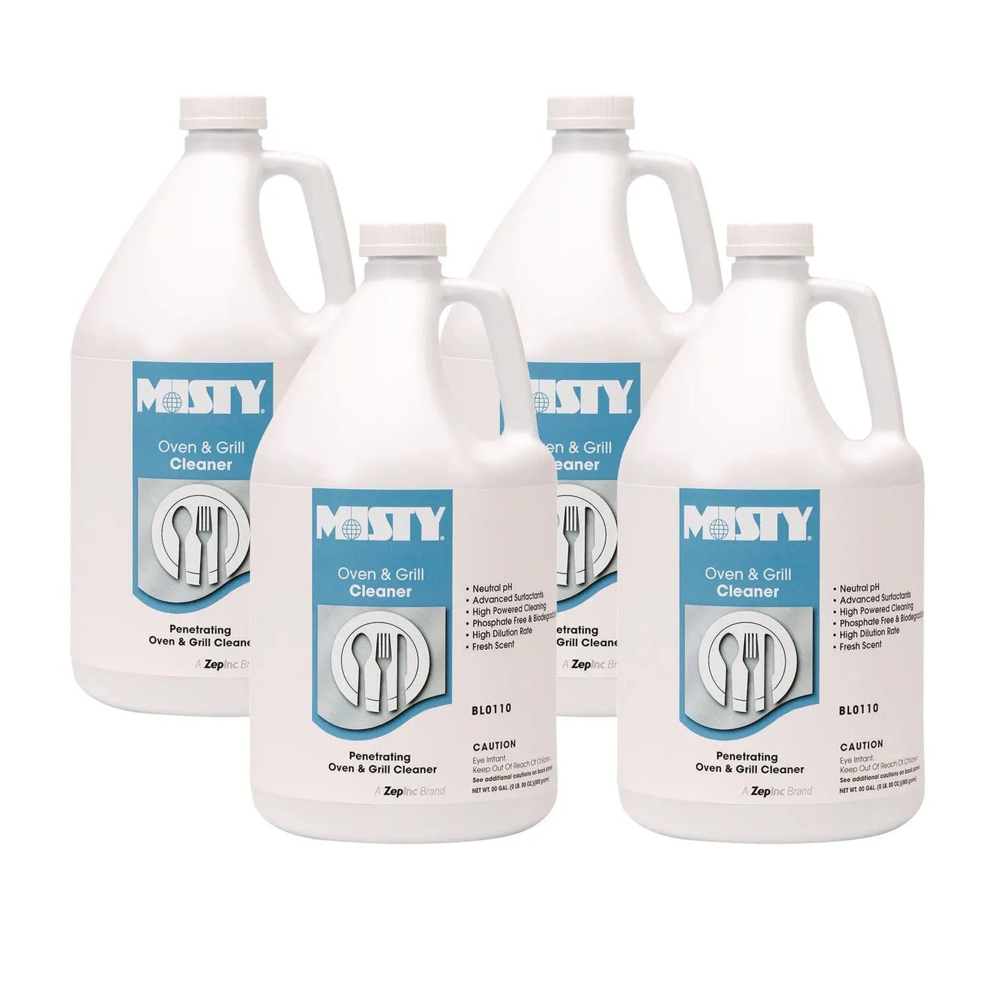 AMR1038695 Heavy-Duty Oven And Grill Cleaner, 1 Gal Bottle Misty