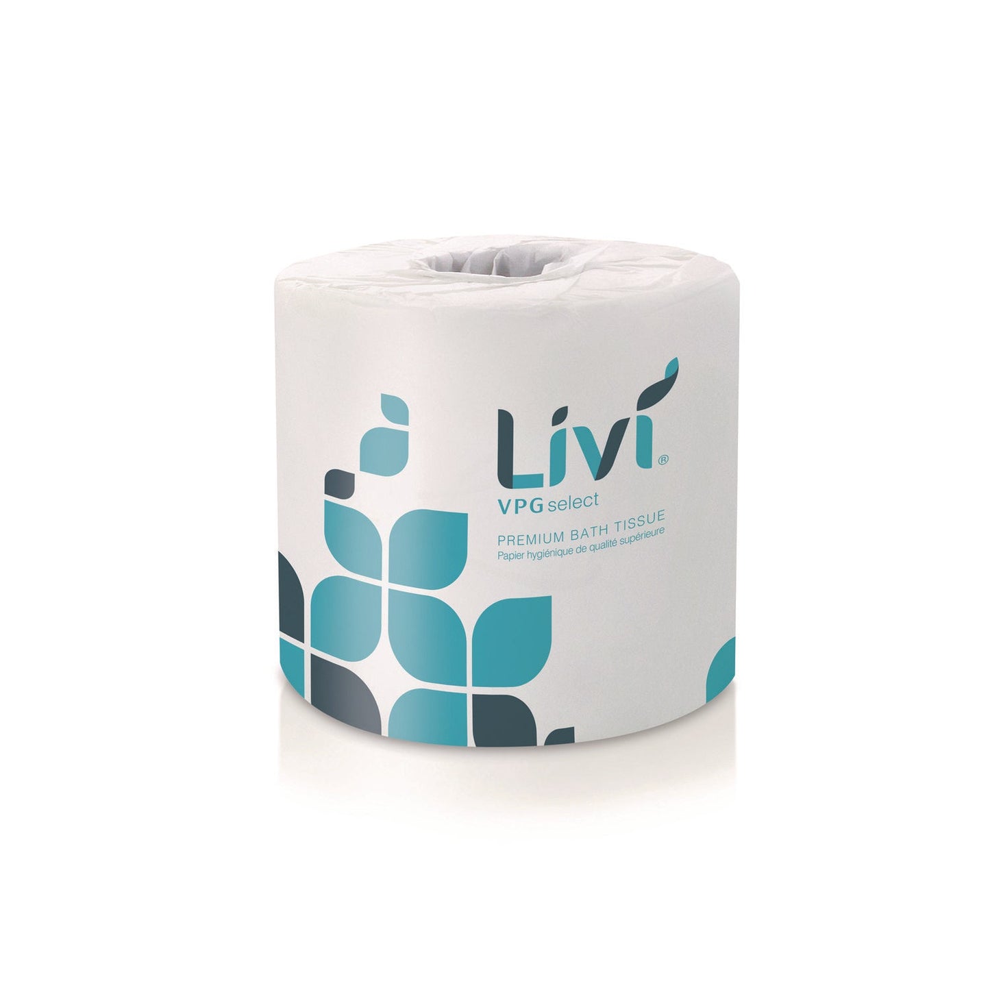 SOL21545 Bath Tissue, 2-Ply, White, 500 Sheets/Roll, 80 Rolls/Carton Livi VPG Select