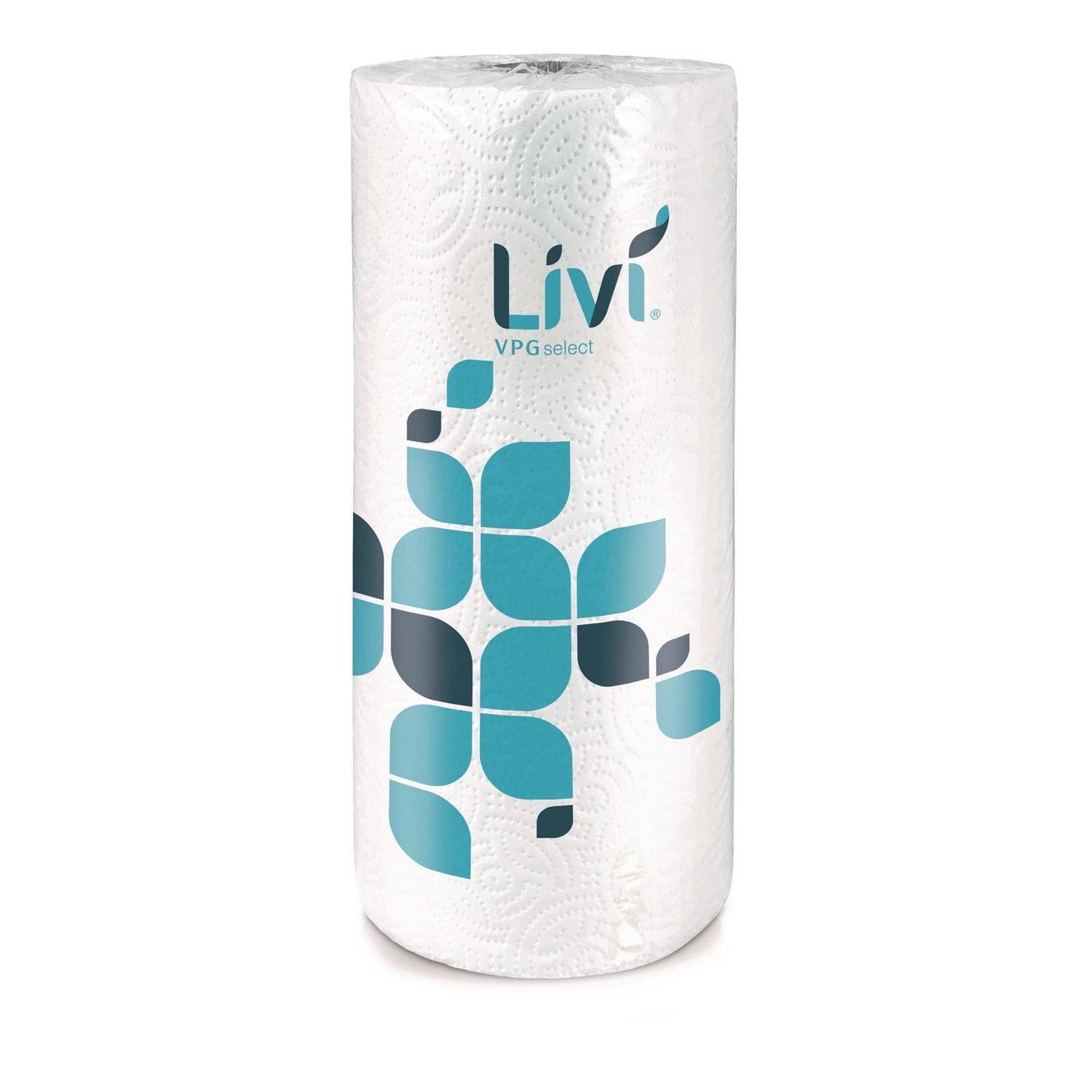 SOL41504 Kitchen Roll Towel, 2-Ply, 10.98 x, 9.98, White, 30 Rolls/Carton Livi VPG Select